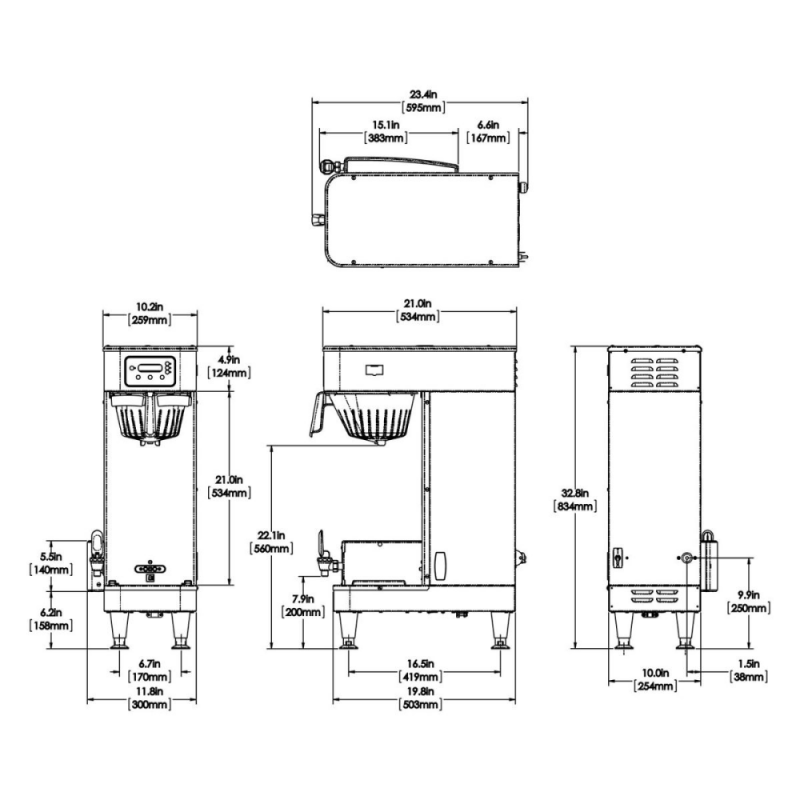 ICB SH Soft Heat®, 120/240V Stainless