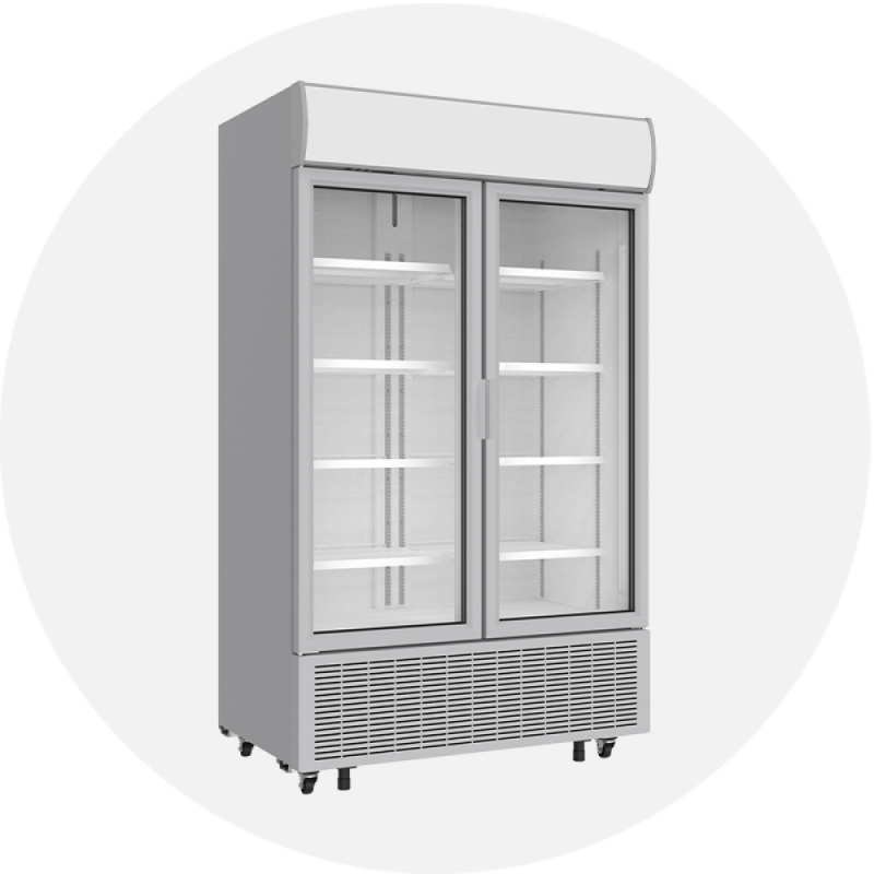 S 1300 Hinged - Double Door Cooler